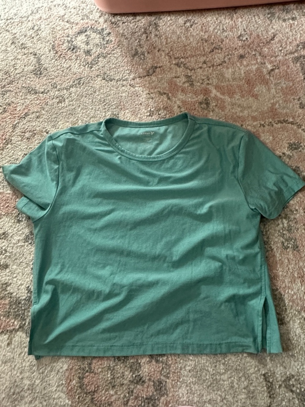 Old Navy Short-Sleeve Crewneck Tee in Teal